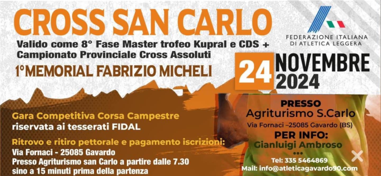 Cross San Carlo - in evidenza