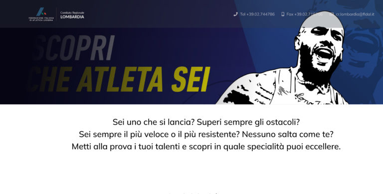 SCOPRI CHE ATLETA SEI